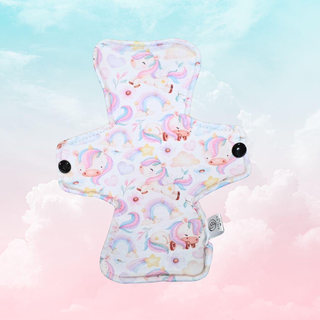 Bébé Licorne - AWJ - Serviette Hygiénique Lavable