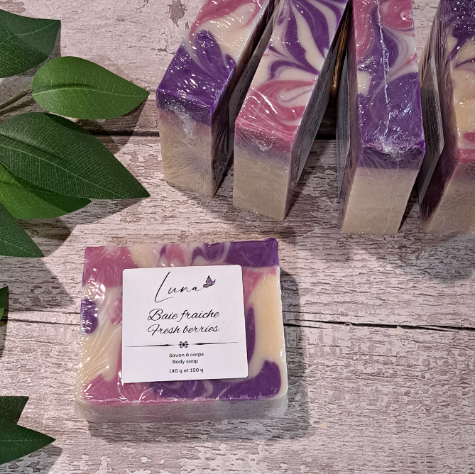 Savon en barre - Baie Fraiche