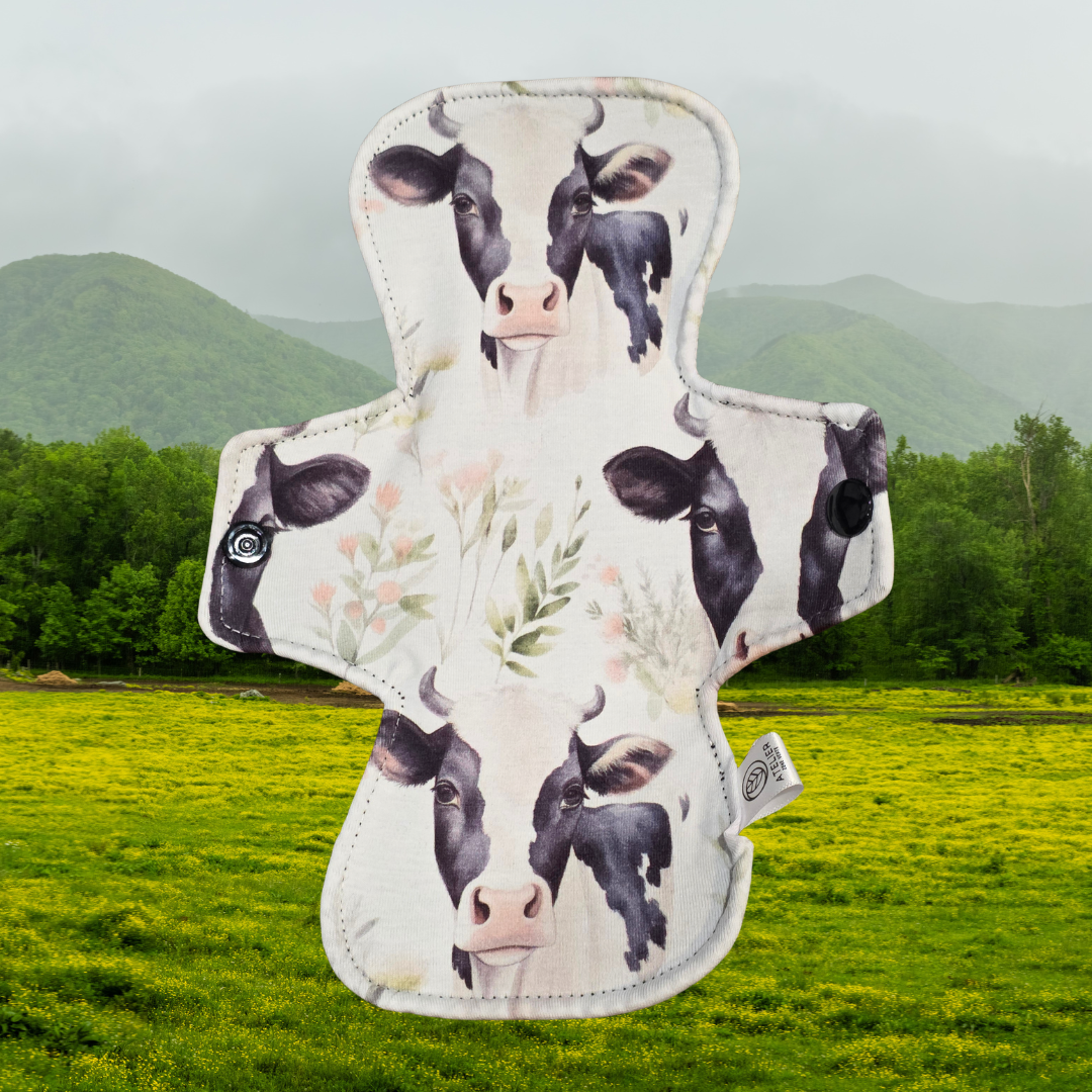 Dé-Cow-Lisse - Coton - Serviette Hygiénique Lavable