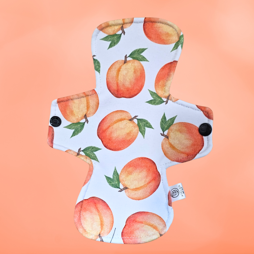 J'ai la Pêche! - Coton - Serviette Hygiénique Lavable