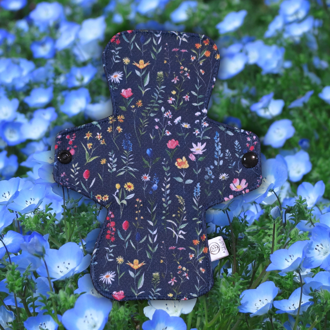 Jardin Nocturne - AWJ - Serviette Hygiénique Lavable
