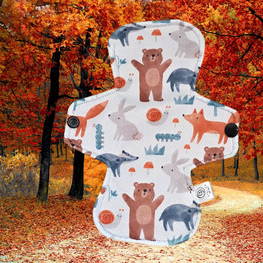 Ohhh! Teddy ! - AWJ - Serviette Hygiénique Lavable