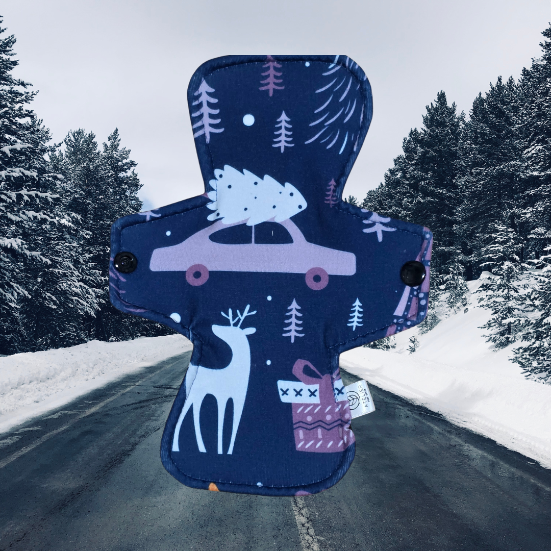 Dé-sang-bre - Coton - Serviette Hygiénique Lavable - Atelier Zone Verte