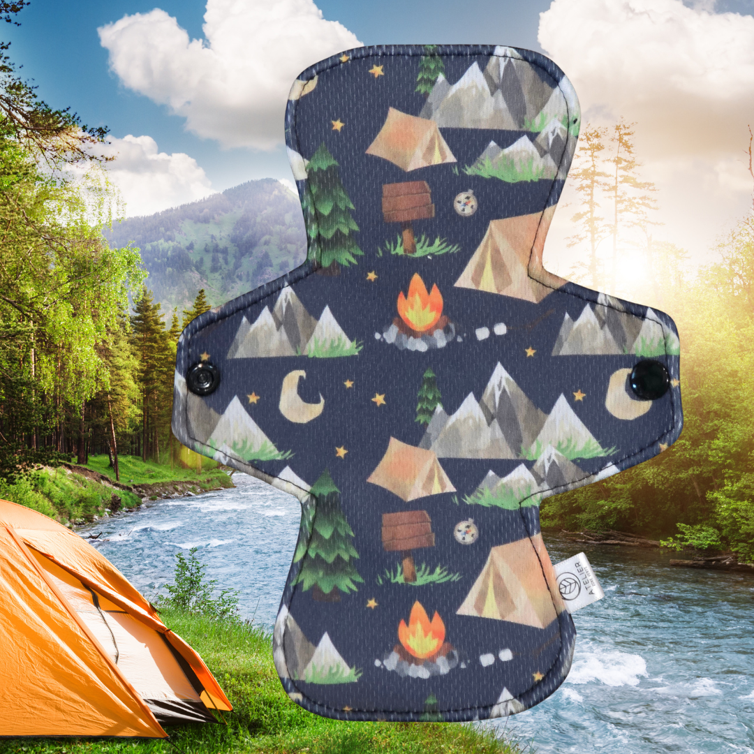 J'Cr!ss mon Camps! - AWJ - Serviette Hygiénique Lavable