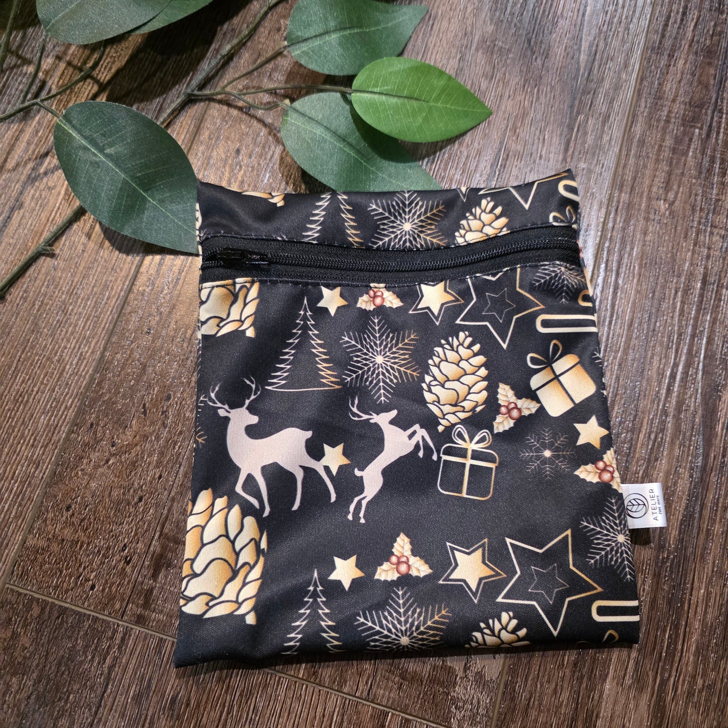 Sac Imperméable - Petit (7x7") - Atelier Zone Verte