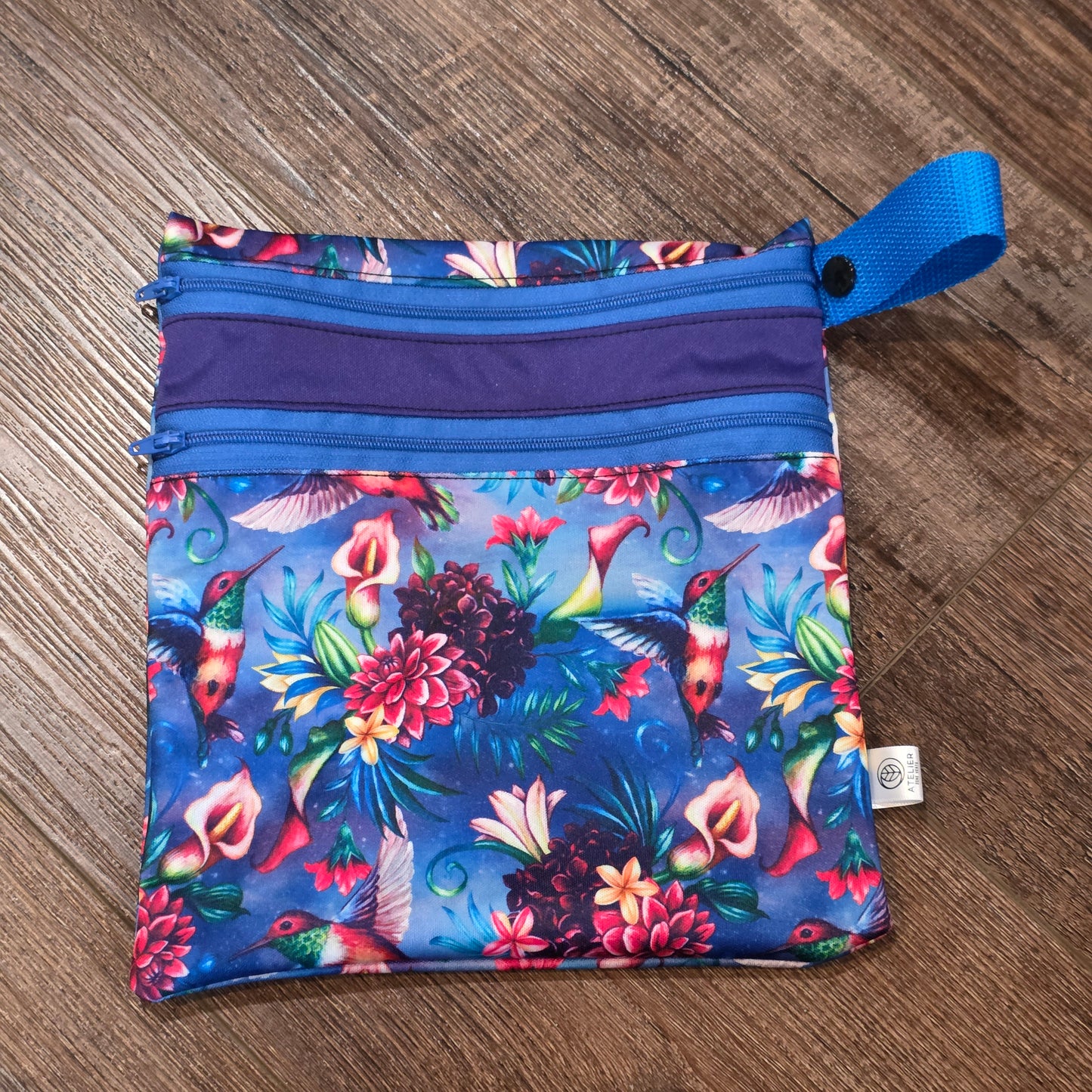 DUO-SAC – Sac Imperméable à Double Compartiments (9x9")