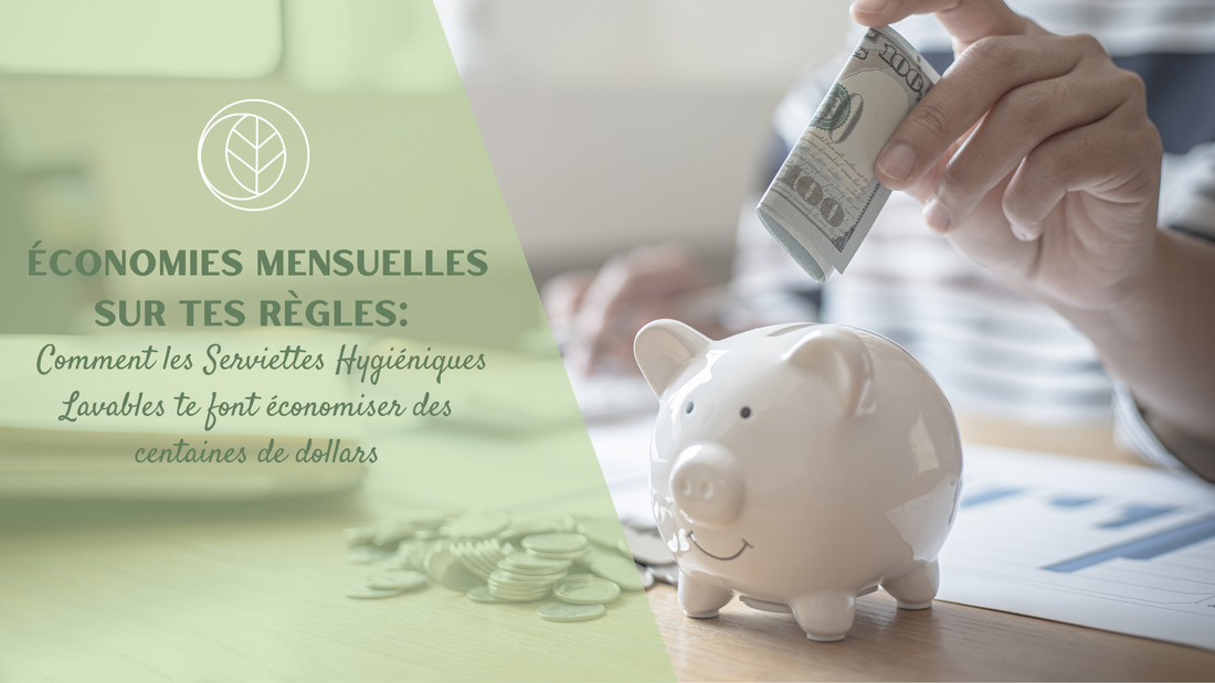 Économies mensuelles sur tes règles: Comment les Serviettes Hygiéniques Lavables te font économiser des centaines de dollars