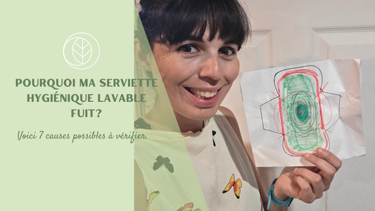Pourquoi ma Serviette Hygiénique Lavable Fuit?