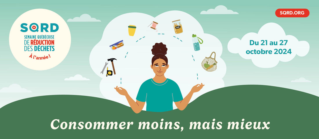 Semaine Québécoise de Réduction des Déchets : Réduire l'Impact des Déchets Menstruels