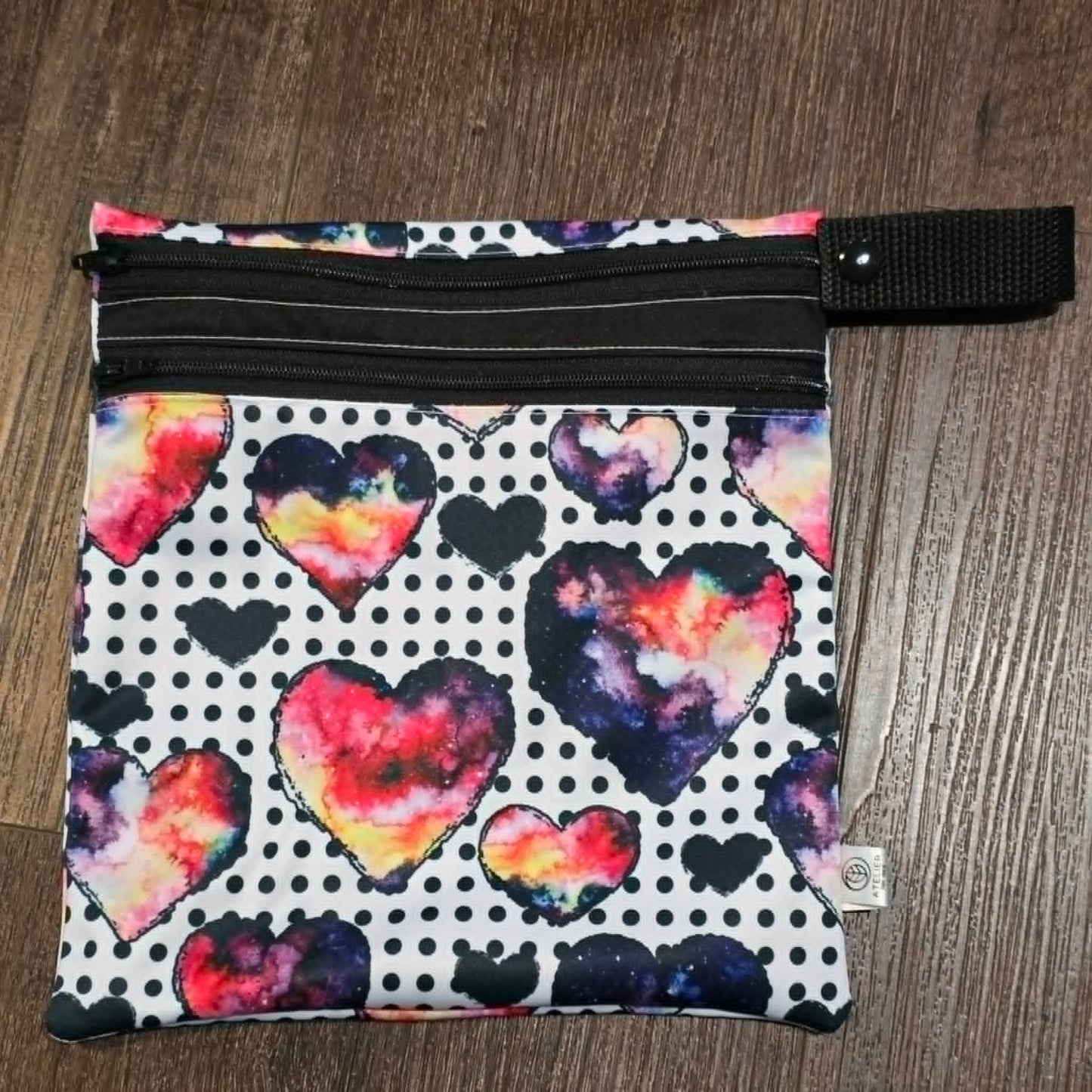 DUO-SAC – Sac Imperméable à Double Compartiments (9x9")