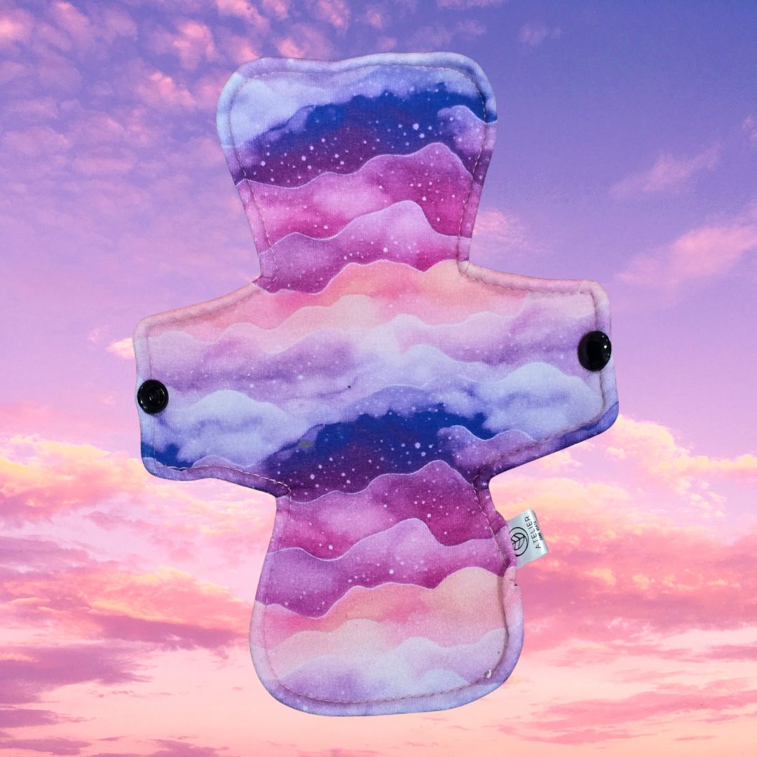 Crépuscule - Coton - Serviette Hygiénique Lavable