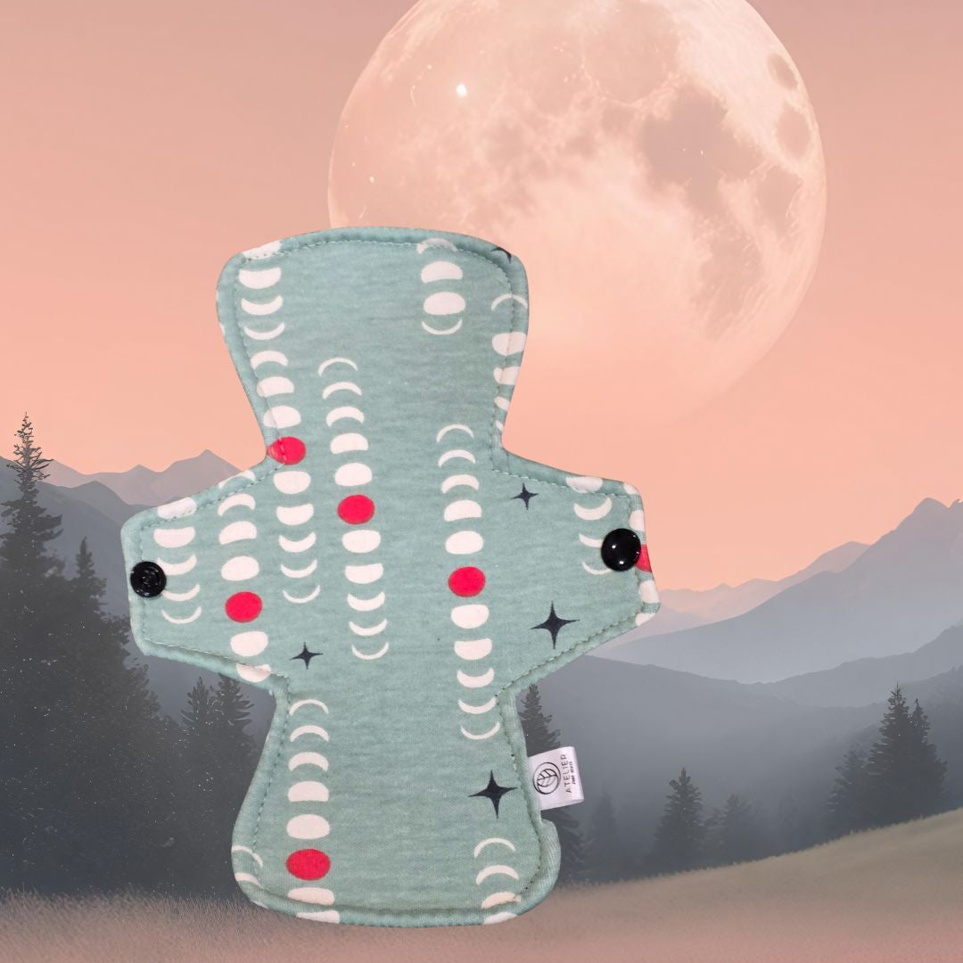 28 jours de cycle - Coton - Serviette Hygiénique Lavable