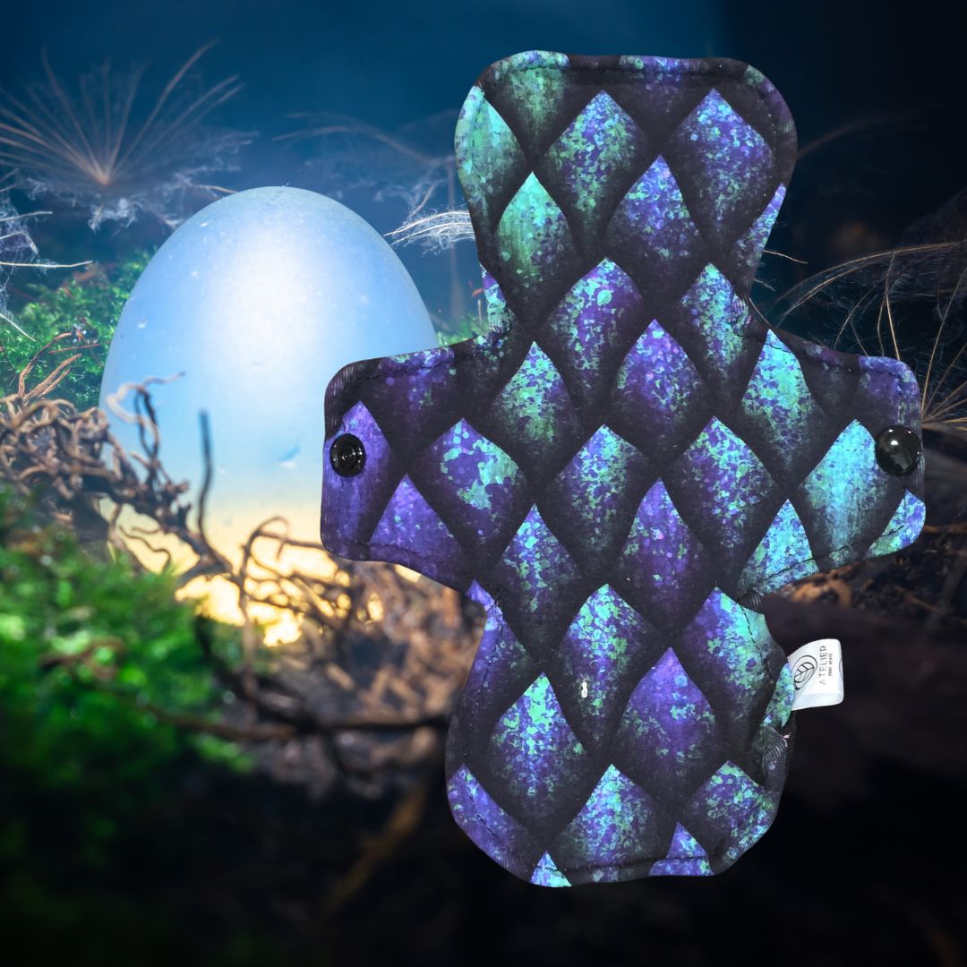 Peau de Dragon - Coton - Serviette Hygiénique Lavable