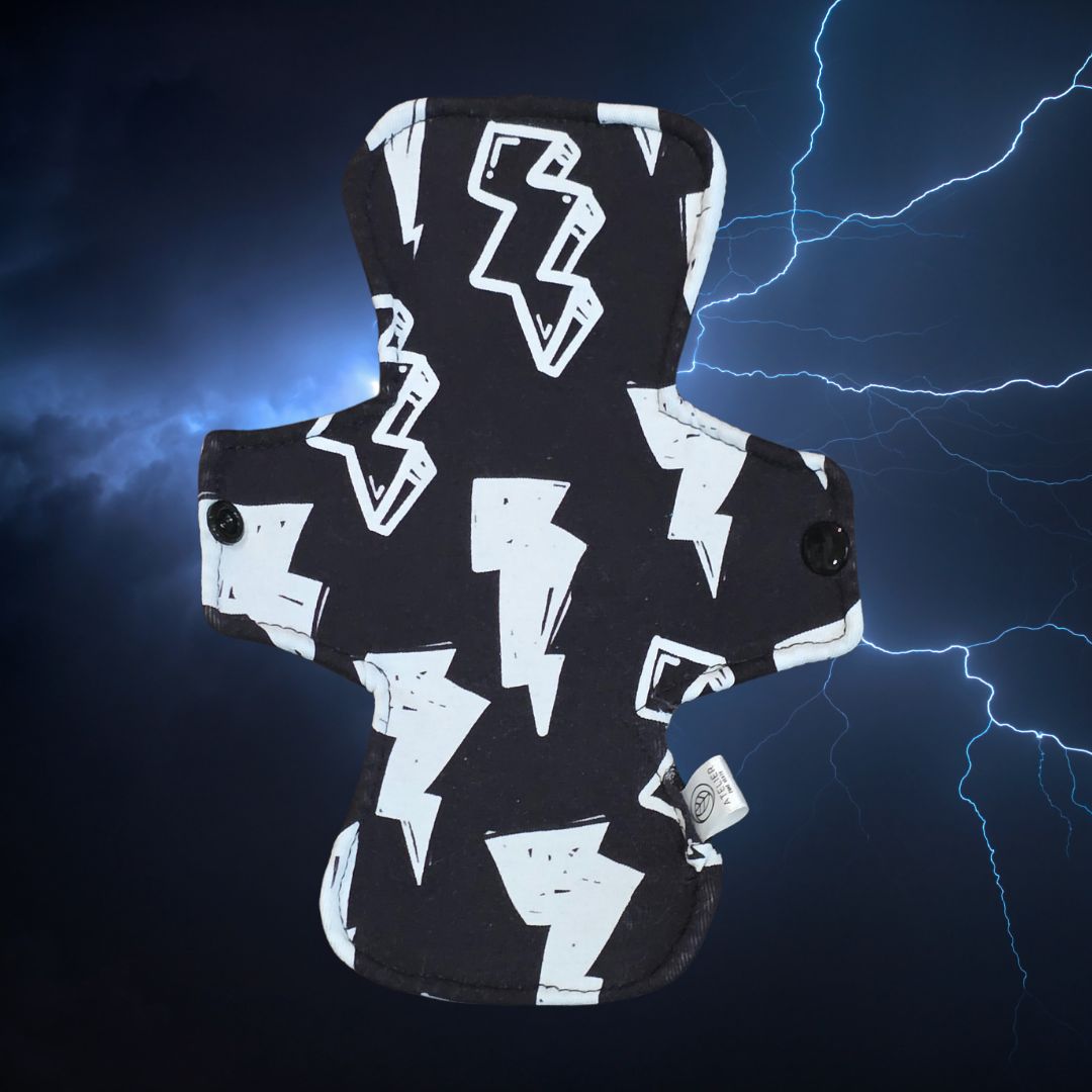 Coup de Foudre - Coton - Serviette Hygiénique Lavable