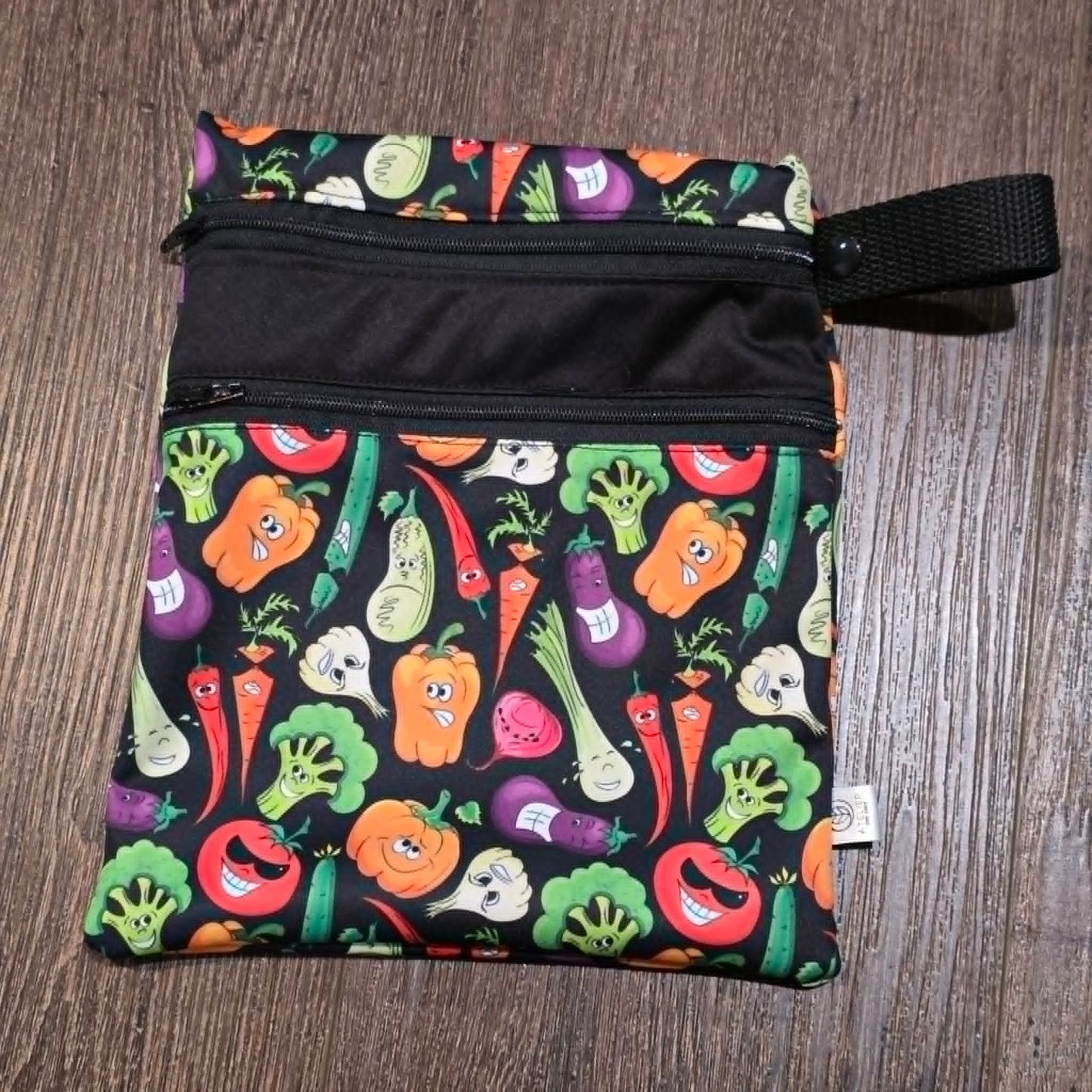 DUO-SAC – Sac Imperméable à Double Compartiments (9x9")