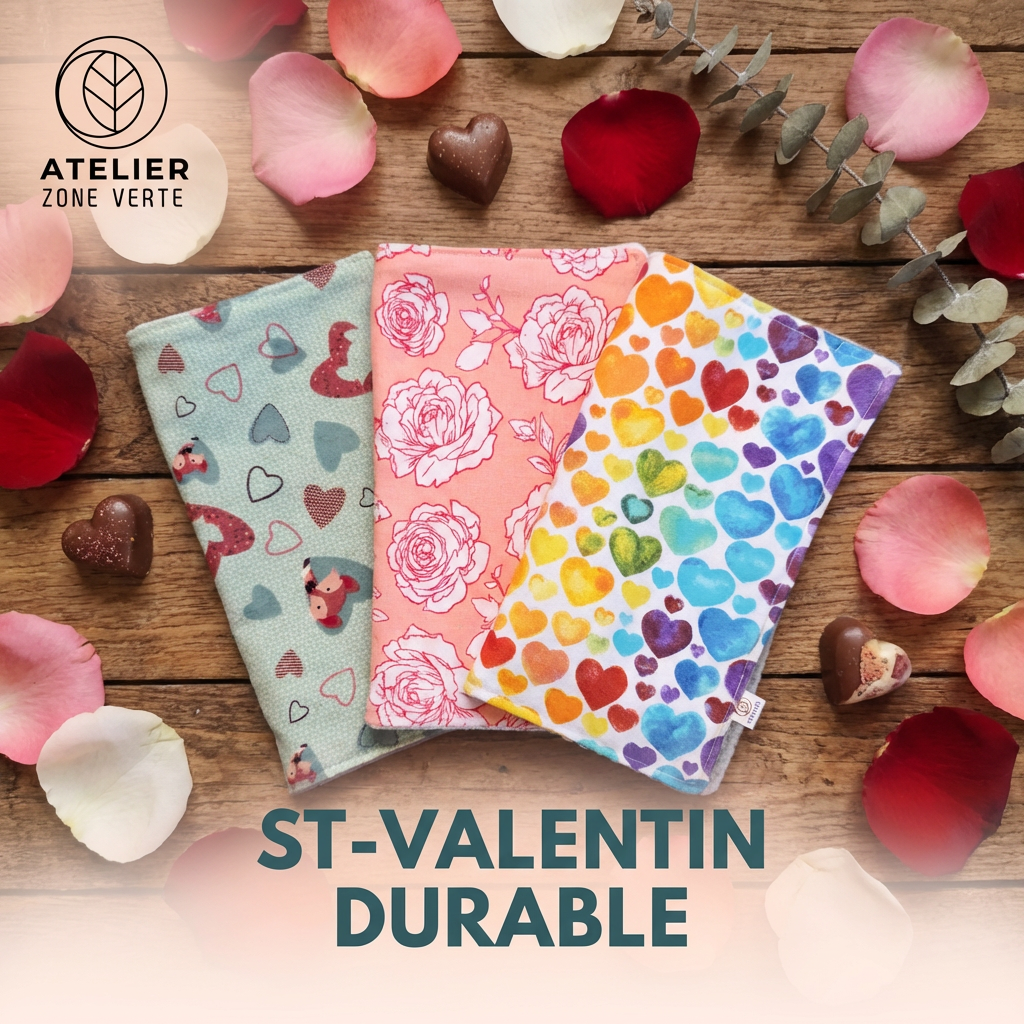 Essuie-Tout Lavables : Le Trio Parfait !