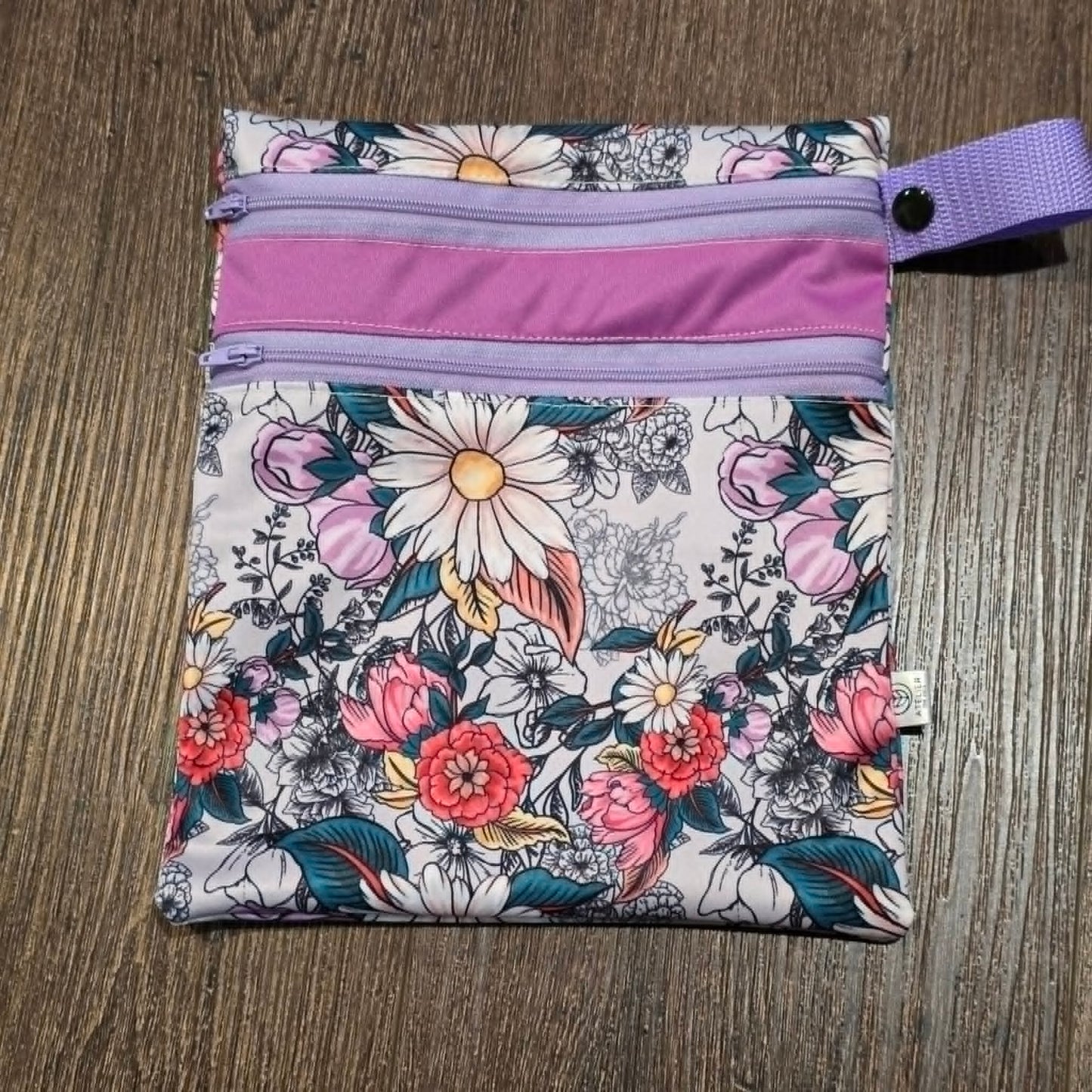 DUO-SAC – Sac Imperméable à Double Compartiments (9x9")