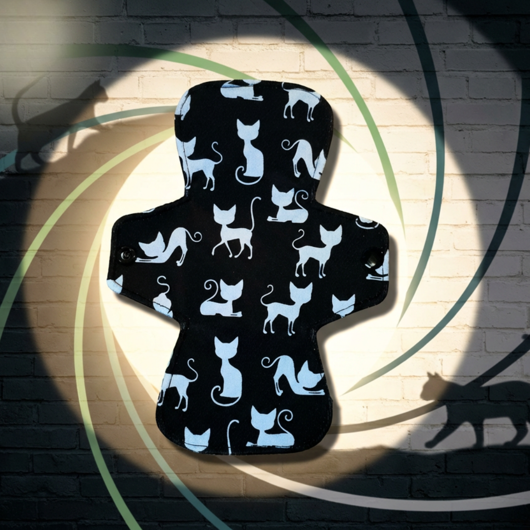 Agent 00Cat - AWJ - Serviette Hygiénique Lavable