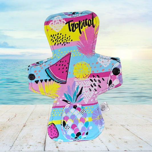 Bienvenue à Sang Tropez - Coton - Serviette Hygiénique Lavable