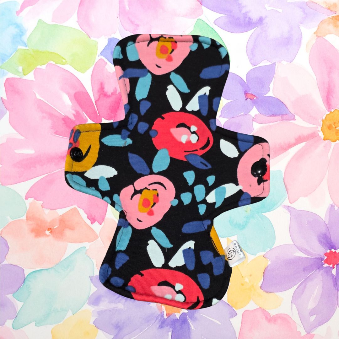 Bourgeons de Fleur - Coton - Serviette Hygiénique Lavable