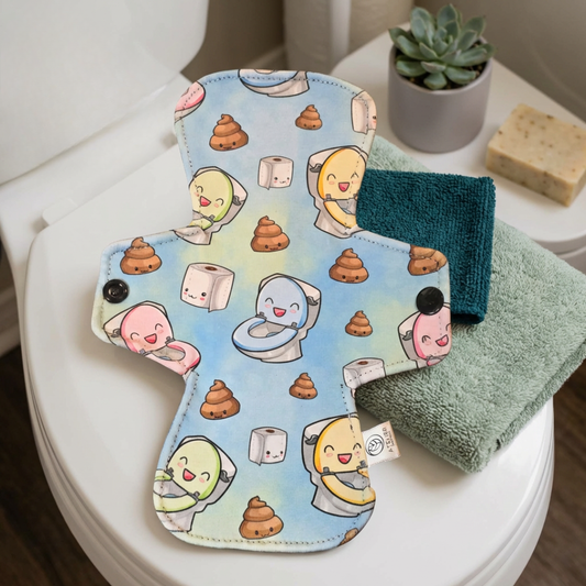 Libéré Délivré !- Coton - Serviette Hygiénique Lavable