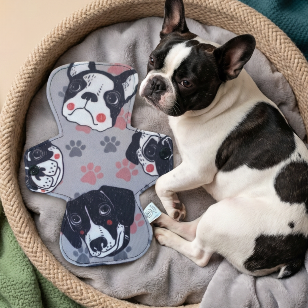 "Doggy Bag" - AWJ - Serviette Hygiénique Lavable