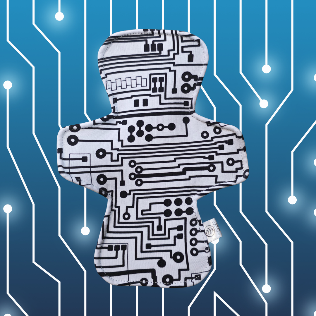 Erreur 4-Sang-4 - Coton - Serviette Hygiénique Lavable