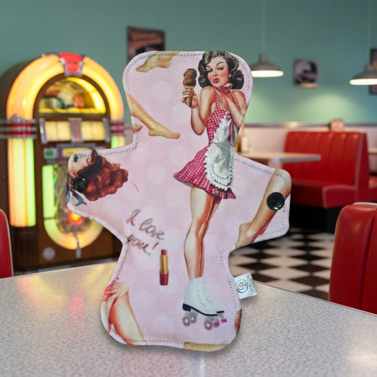 Femmes Fatales - Coton - Serviette Hygiénique Lavable