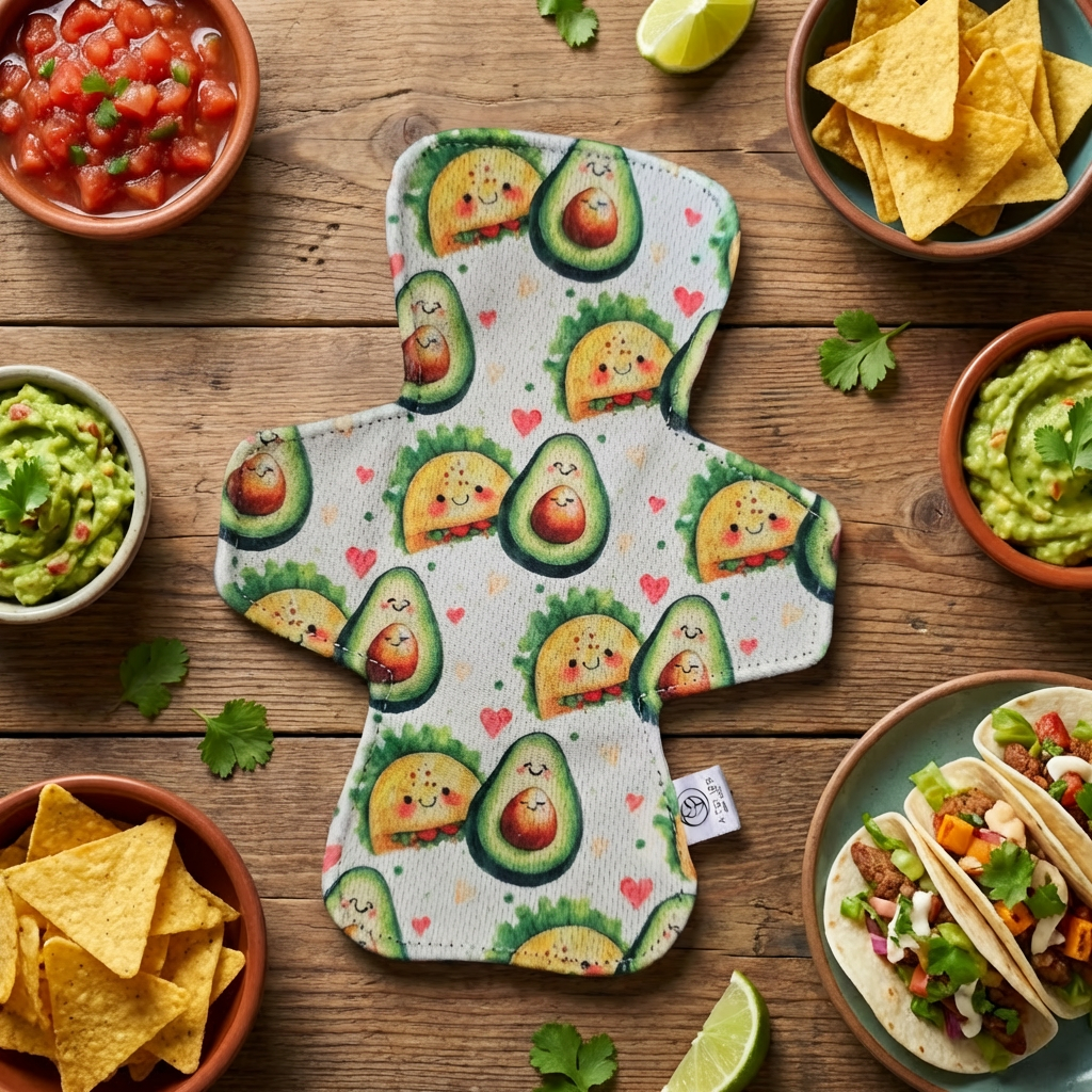 Flow-A-Mole - AWJ - Serviette Hygiénique Lavable