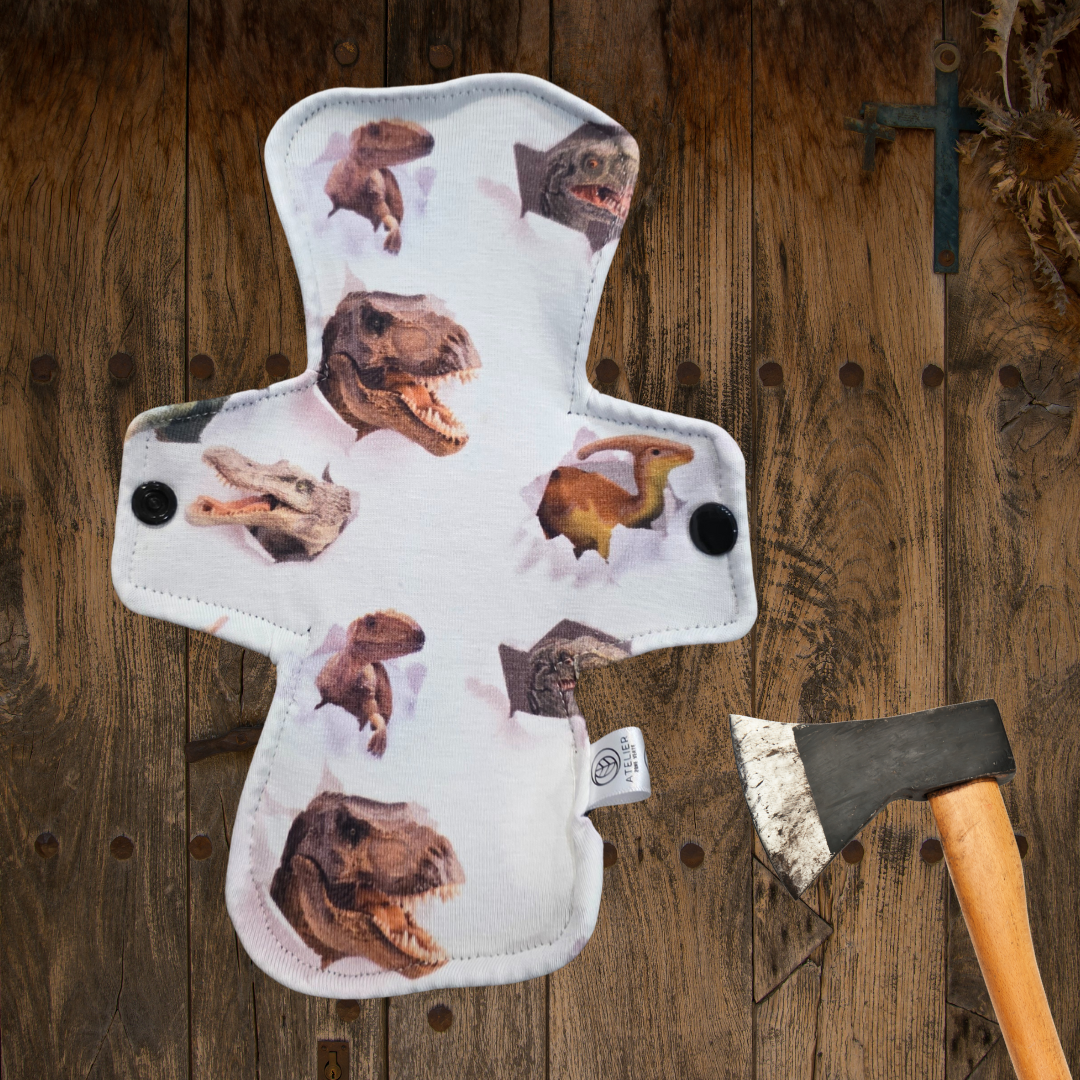 « Here’s Johnny! » - Coton - Serviette Hygiénique Lavable