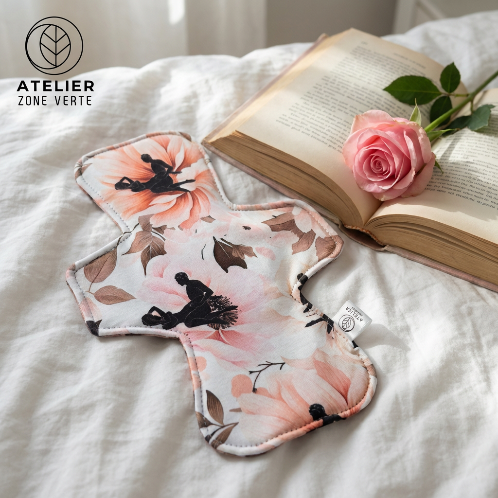 L'amant du soir - Coton - Serviette Hygiénique Lavable