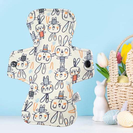 Lapin Zinzin - Coton - Serviette Hygiénique Lavable
