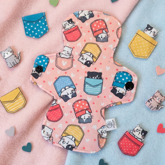 Le Chat Poché - AWJ - Serviette Hygiénique Lavable