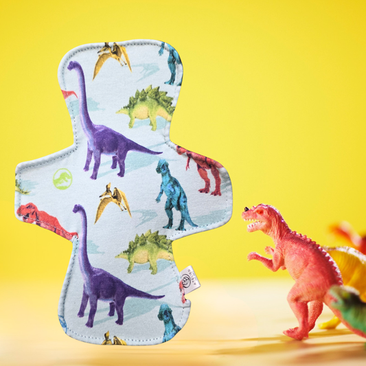 Menstrusaurus - Coton - Serviette Hygiénique Lavable