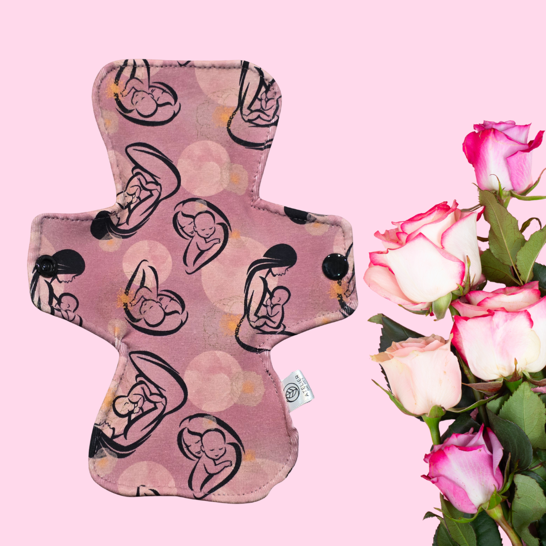 Mère-Veilleuse - Coton - Serviette Hygiénique Lavable