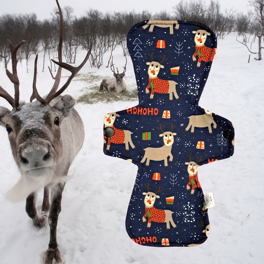 Rudolphe - Coton - Serviette Hygiénique Lavable - Atelier Zone Verte