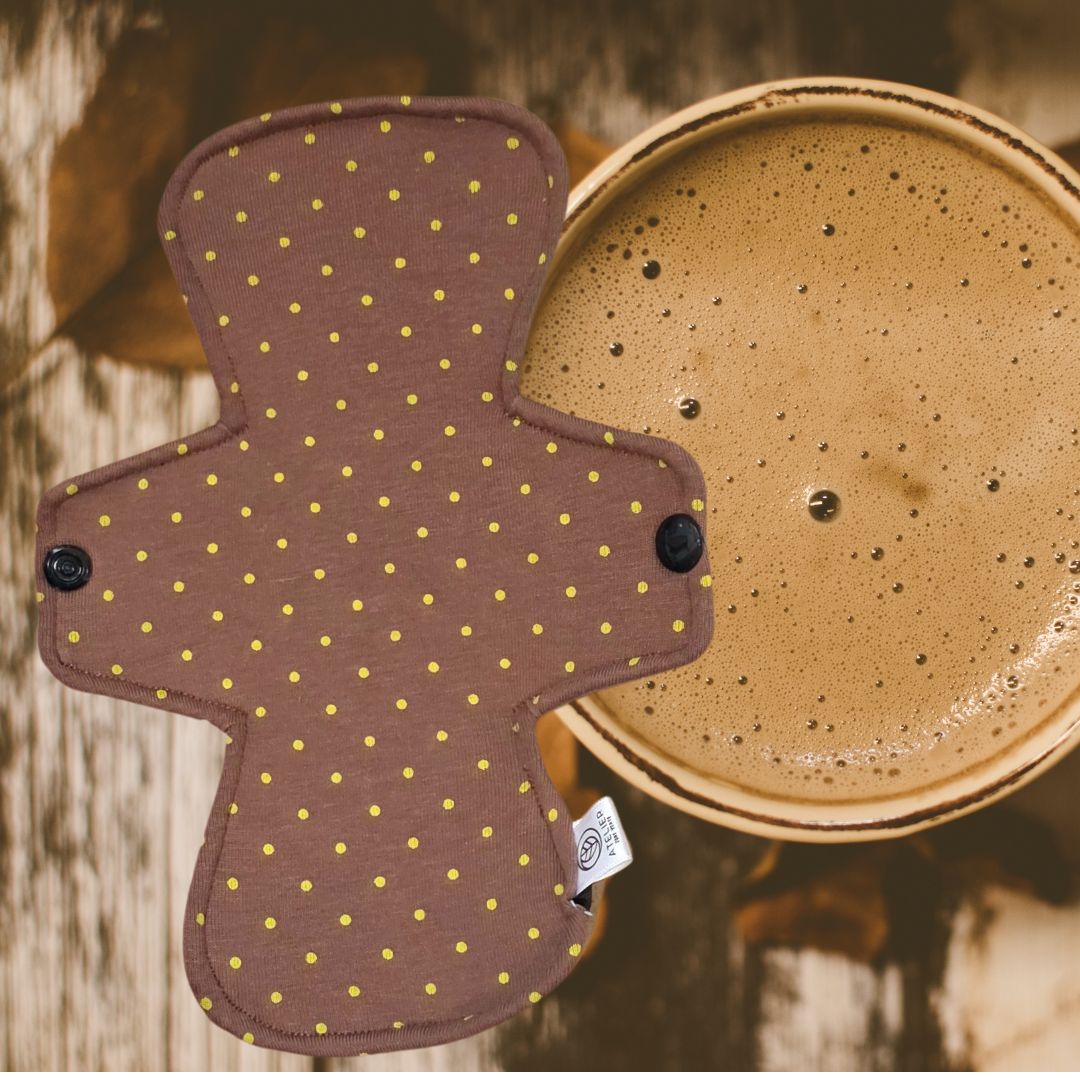 Sangpuccino - Coton - Serviette Hygiénique Lavable - Atelier Zone Verte