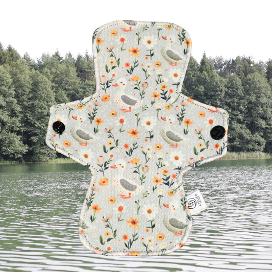 Tourner les Coin-coin rond - AWJ - Serviette Hygiénique Lavable
