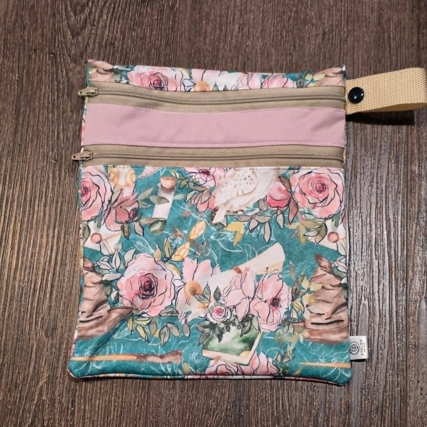 DUO-SAC – Sac Imperméable à Double Compartiments (9x9")