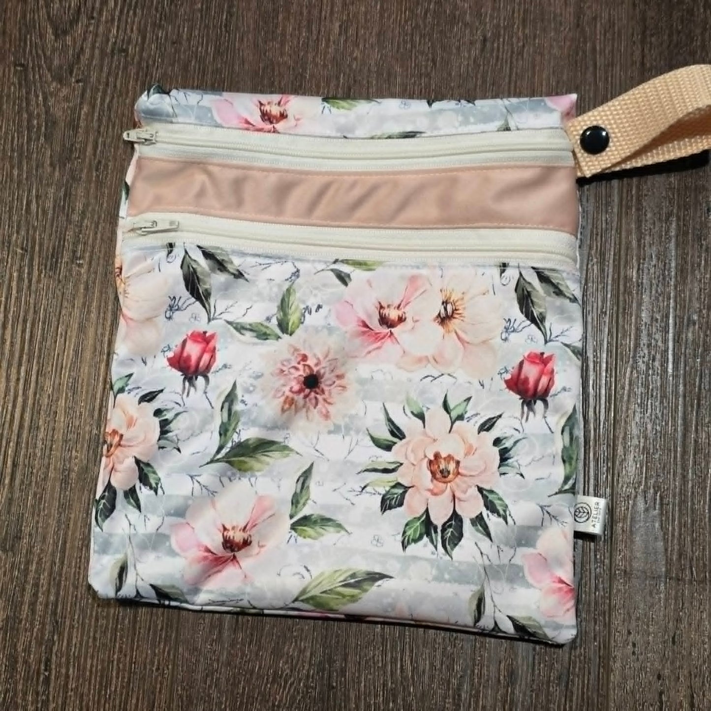 DUO-SAC – Sac Imperméable à Double Compartiments (9x9")