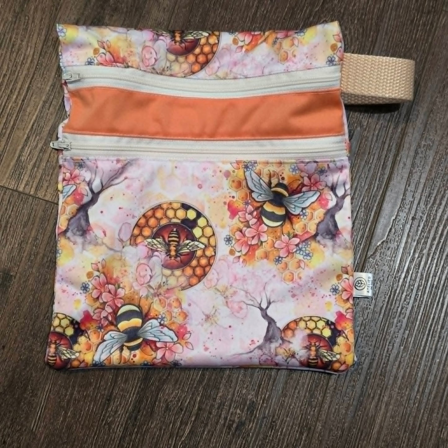 DUO-SAC – Sac Imperméable à Double Compartiments (9x9")
