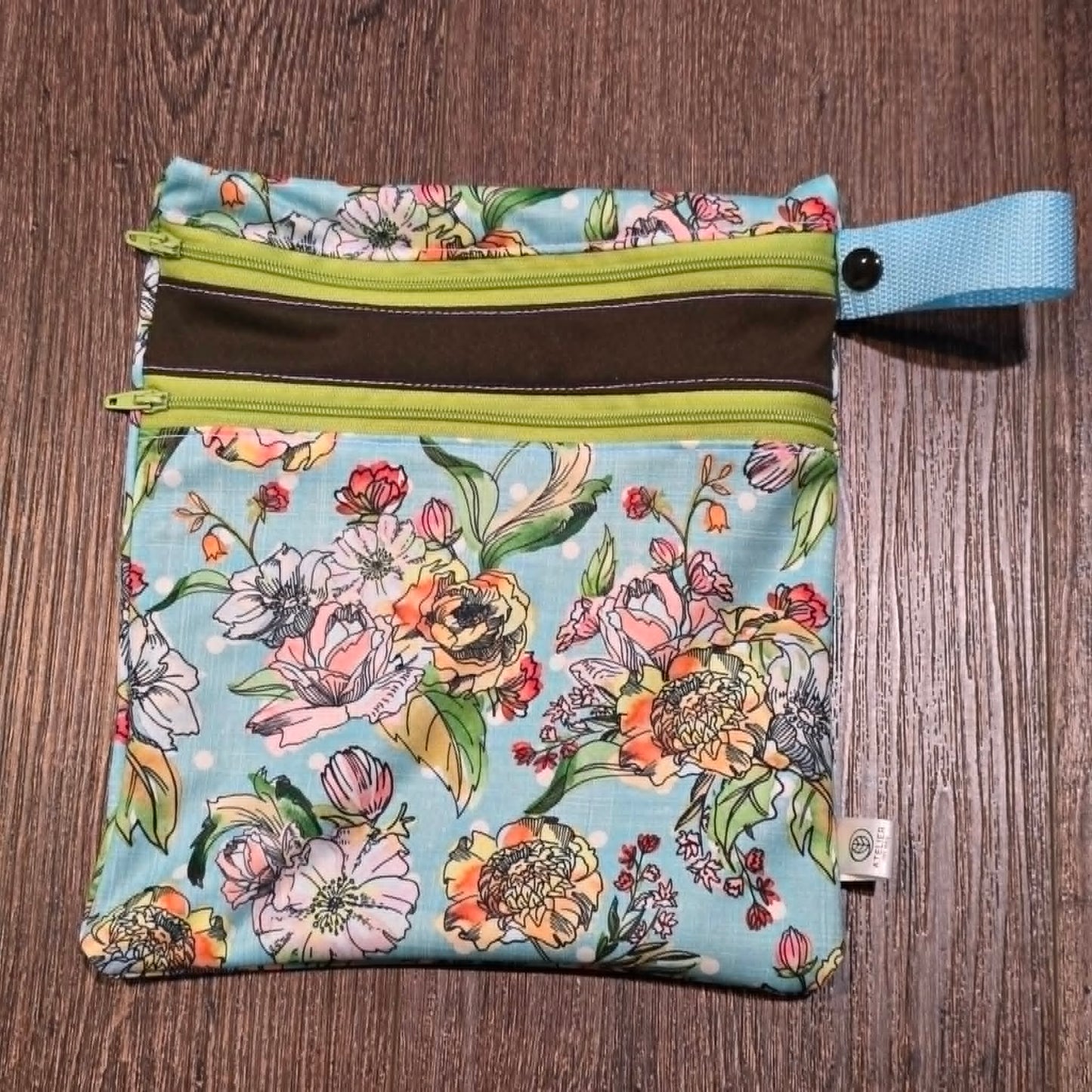 DUO-SAC – Sac Imperméable à Double Compartiments (9x9")