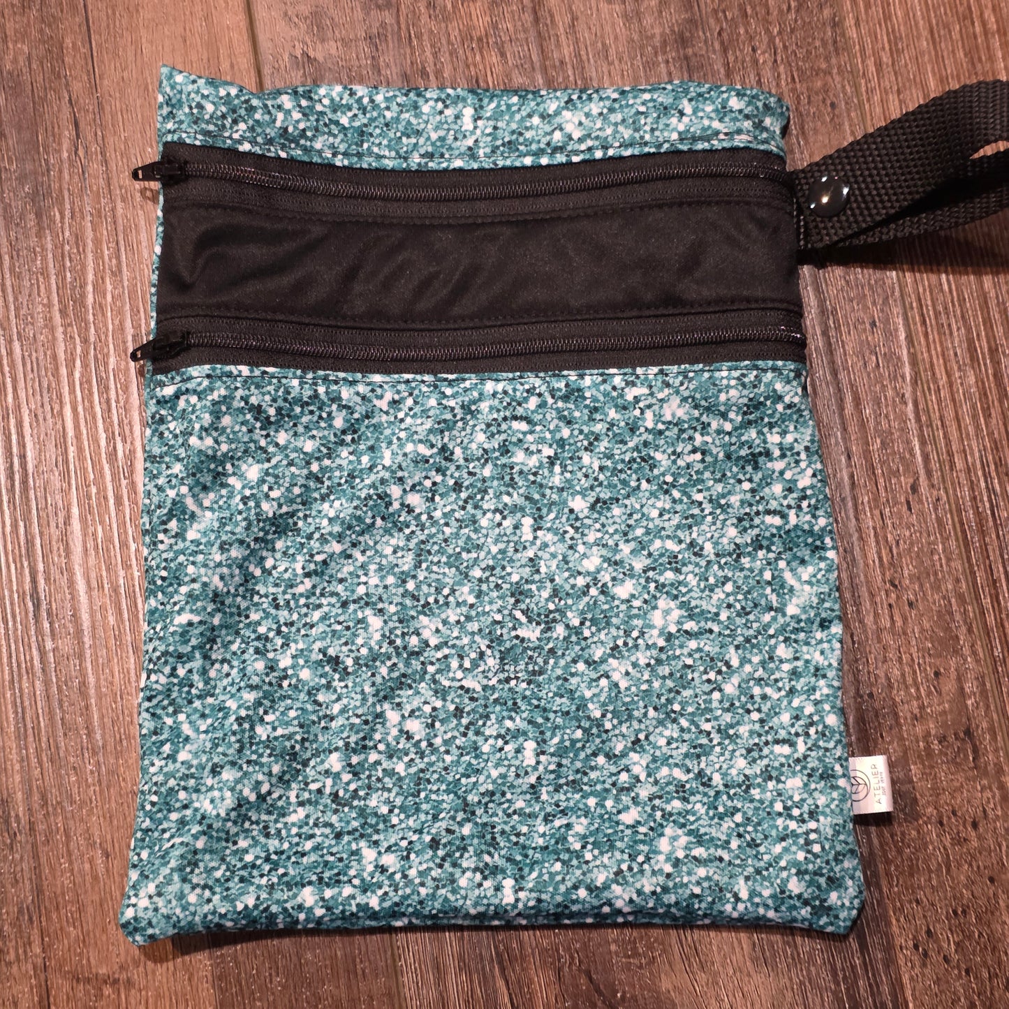 DUO-SAC – Sac Imperméable à Double Compartiments (9x9")