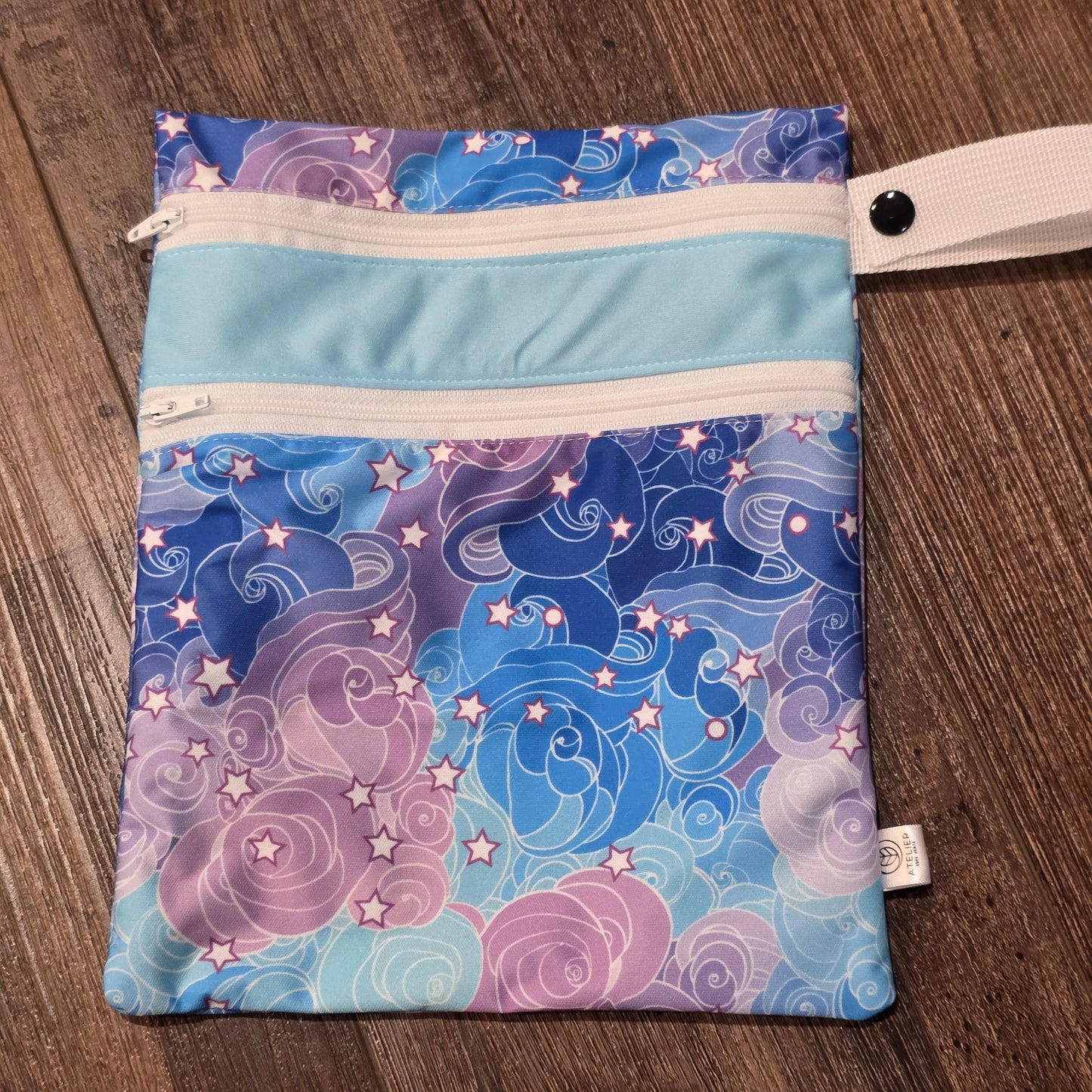 DUO-SAC – Sac Imperméable à Double Compartiments (9x9")