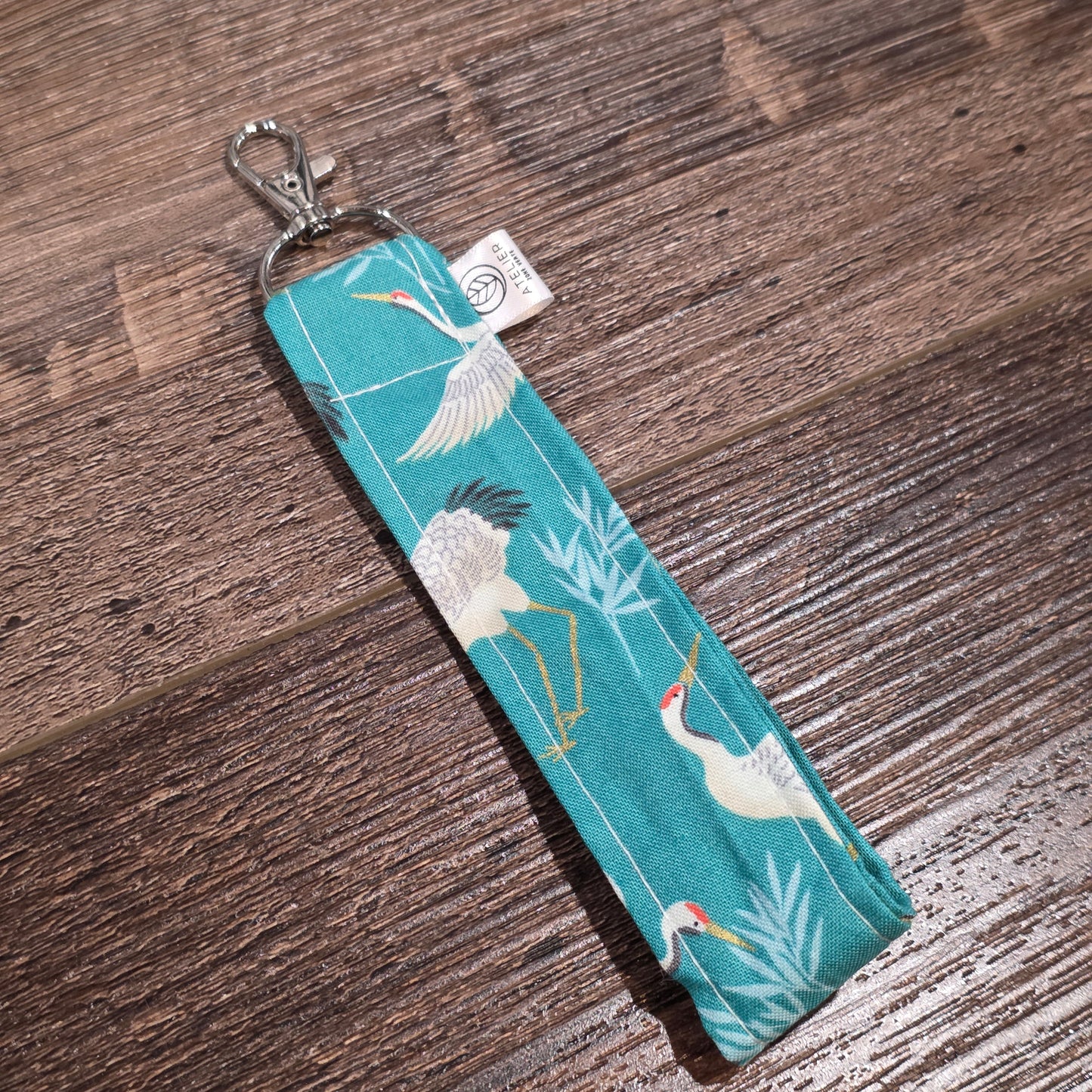 Porte-clé de poignet en tissu
