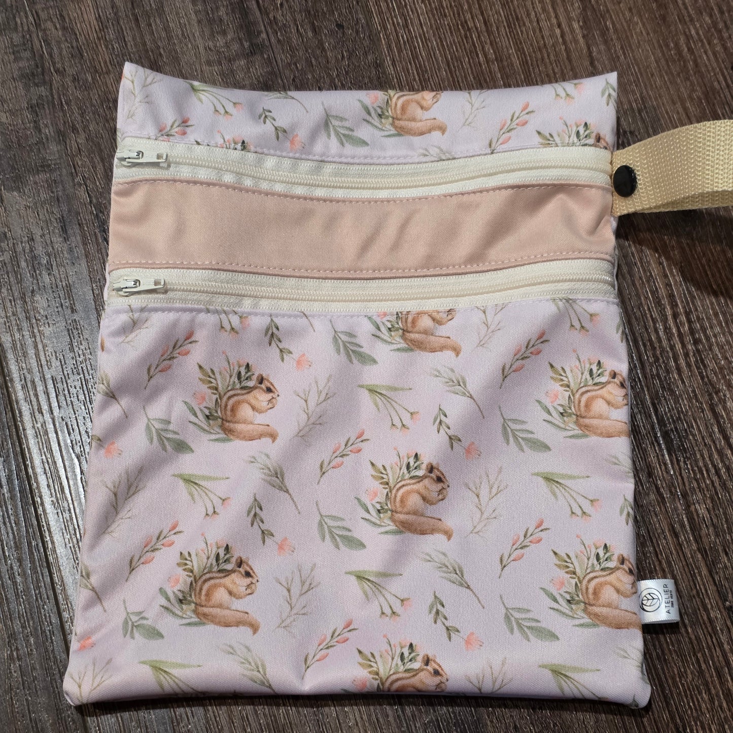 DUO-SAC – Sac Imperméable à Double Compartiments (9x9")