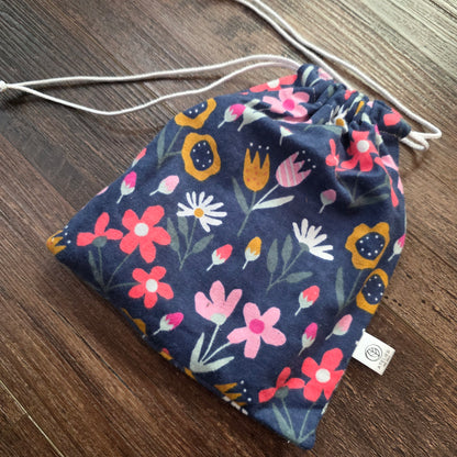 Lingettes Démaquillantes Lavables - Flanelle/Ratine avec Pochette Assortie