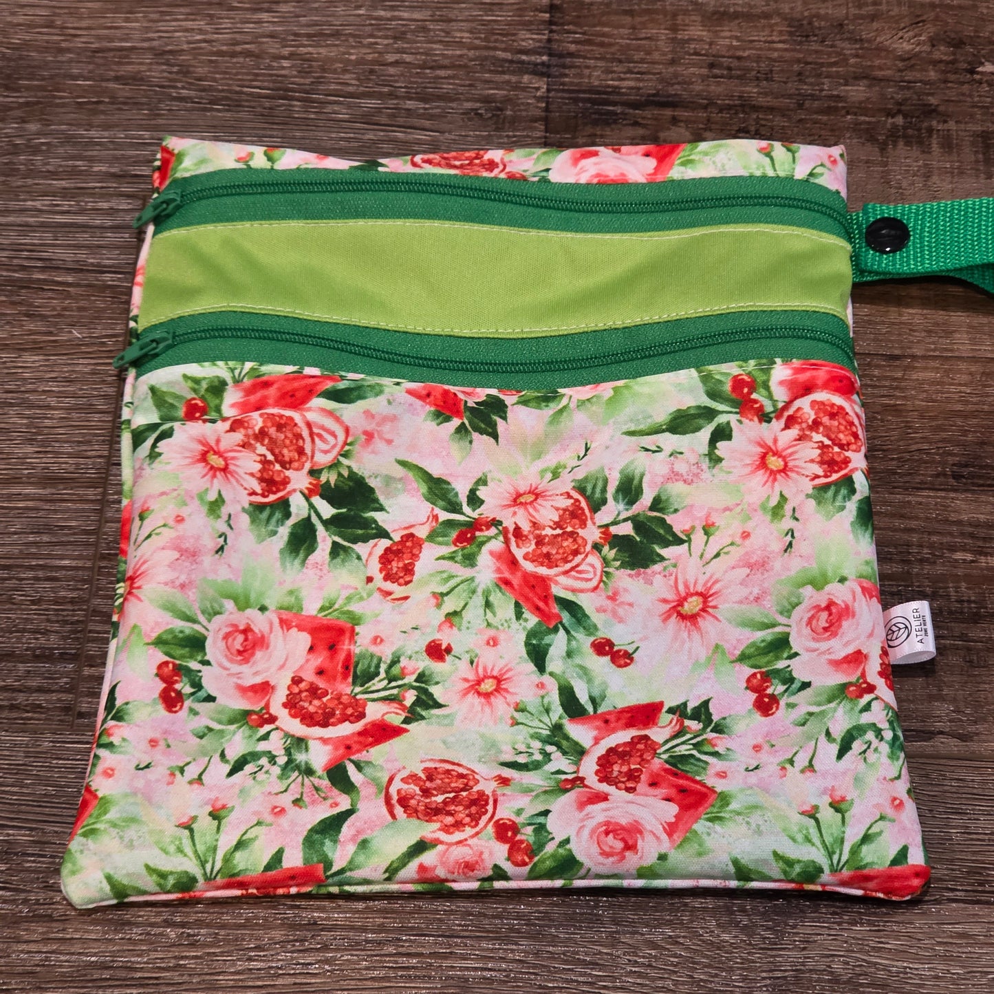 DUO-SAC – Sac Imperméable à Double Compartiments (9x9")