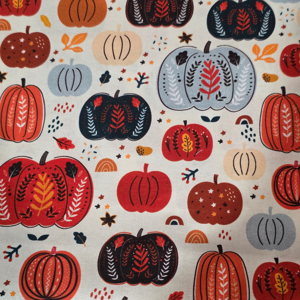 Motif Citrouille Boho