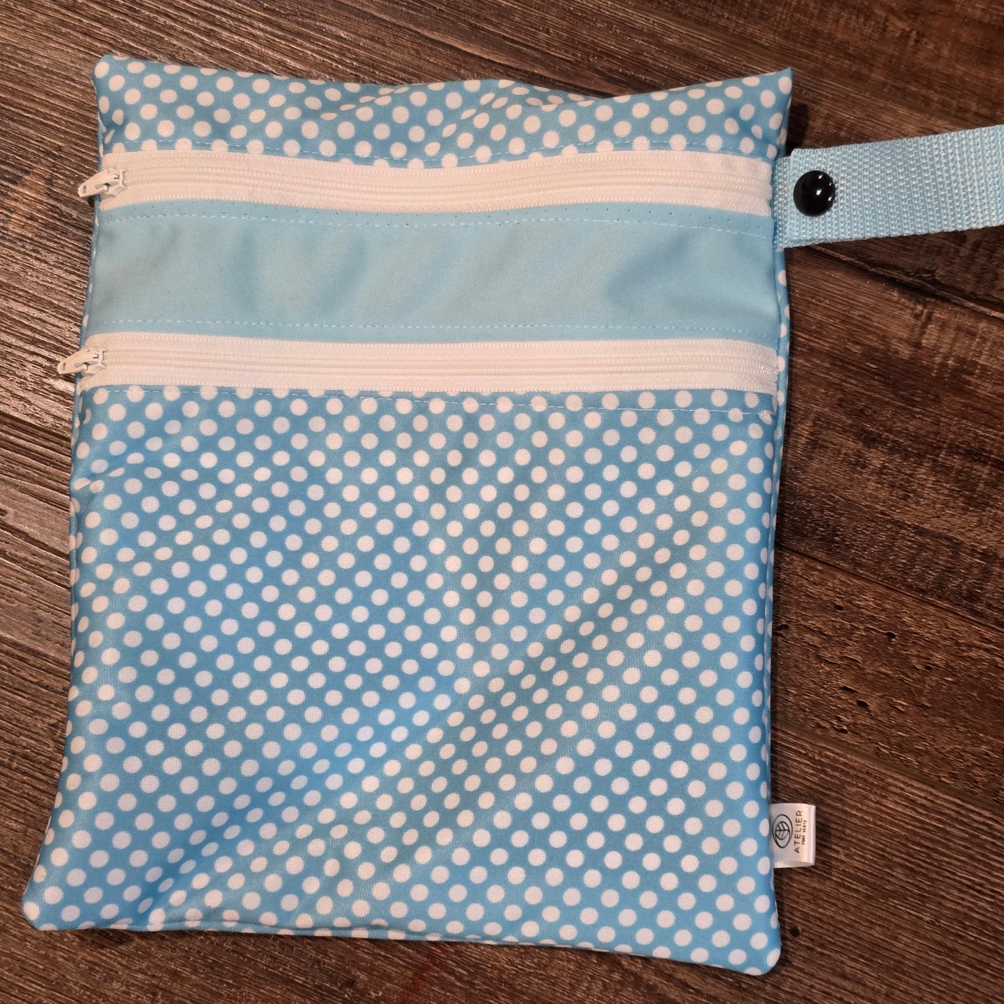 DUO-SAC – Sac Imperméable à Double Compartiments (9x9")